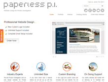 Tablet Screenshot of paperlesspi.com